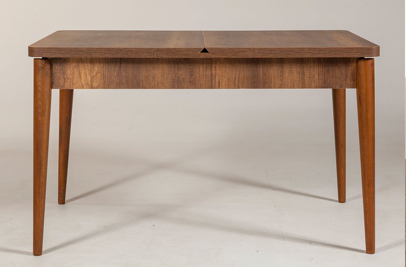 Sembol Mini Masa Takımı Ceviz Krem