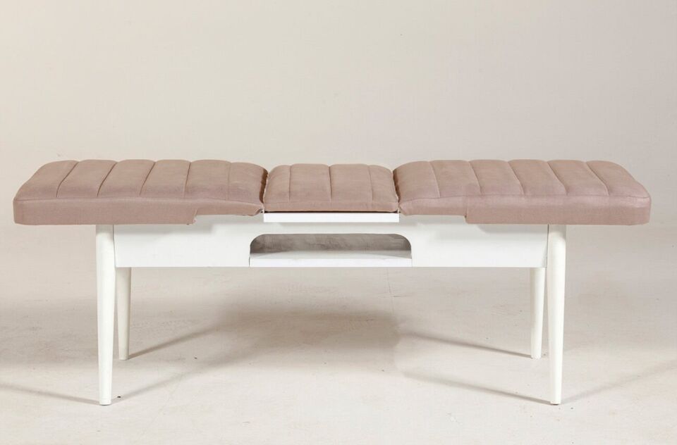 Sembol Mini Masa Takımı Beyaz Taş