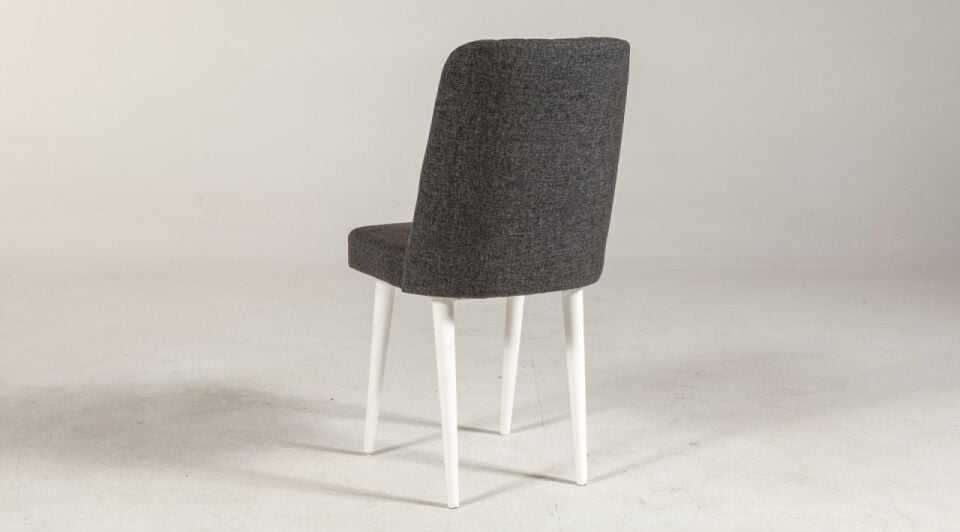 Sembol Sandalye Beyaz Antrasit