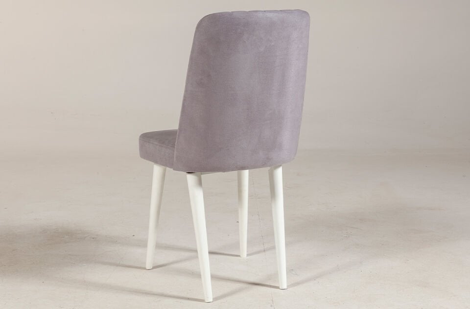 Sembol Sandalye Beyaz Soho Gri