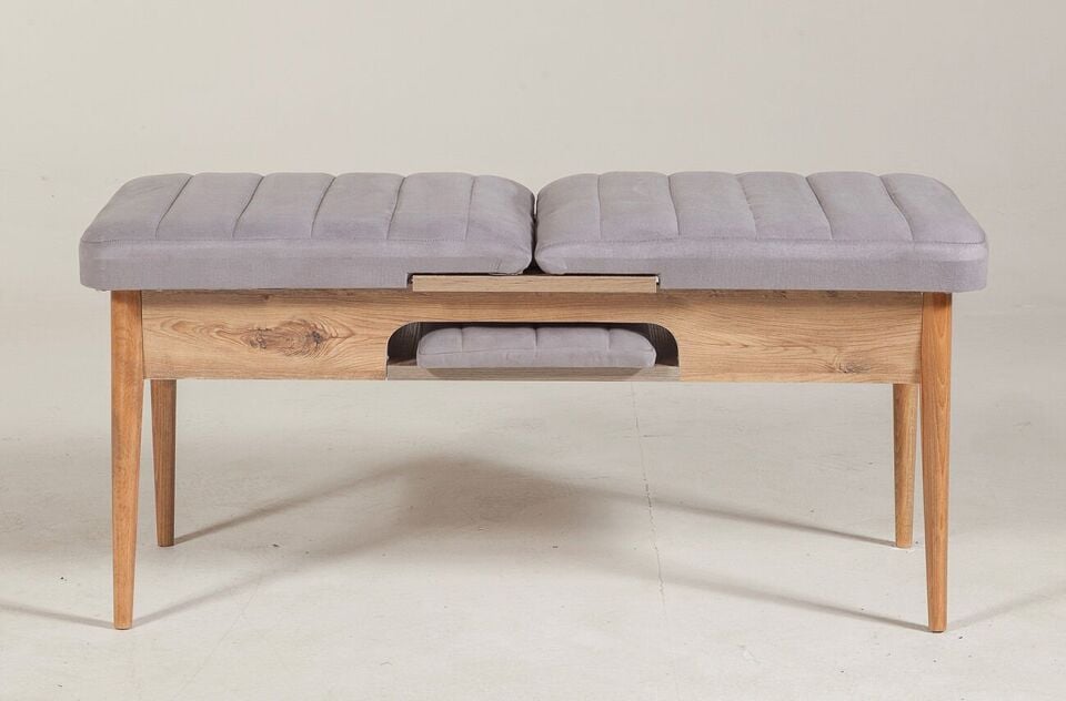 Sembol Bench Atlantik Soho Gri