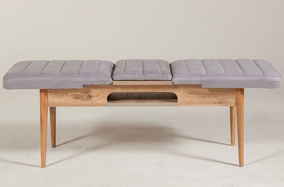Sembol Bench Atlantik Soho Gri