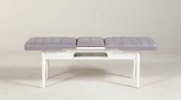 SEMBOL BENCH BEYAZ SOHO GRİ