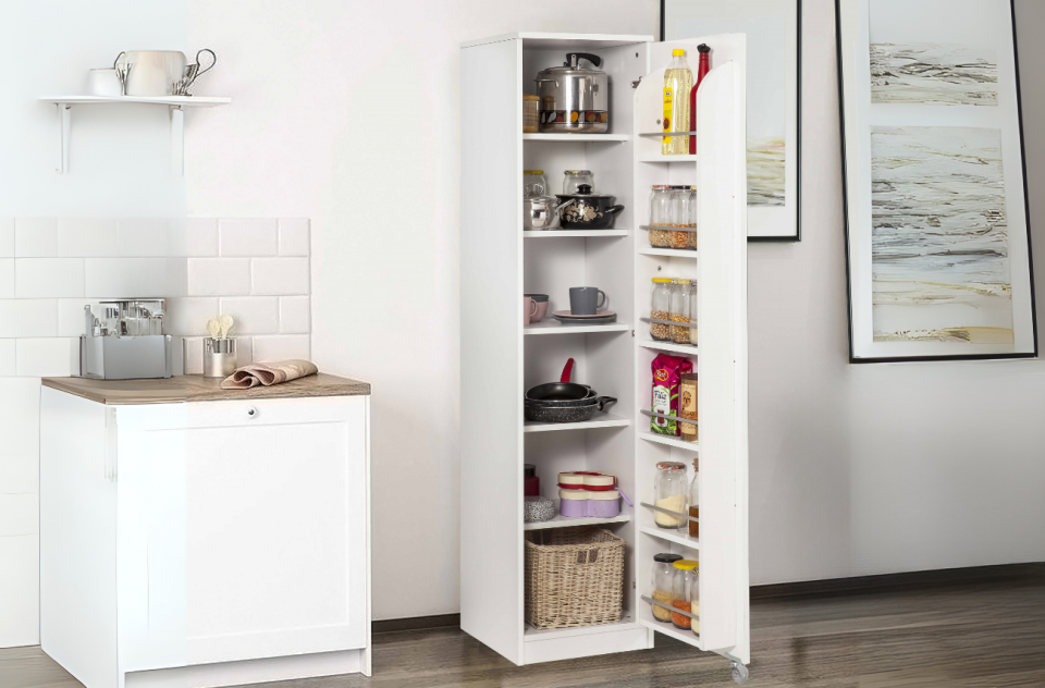 Merisa Kiler Dolap 90 Derece Beyaz