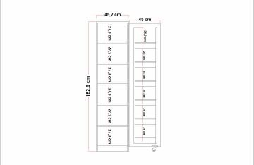 MERİSA KİLER DOLAP 165 DERECE ATLANTİK