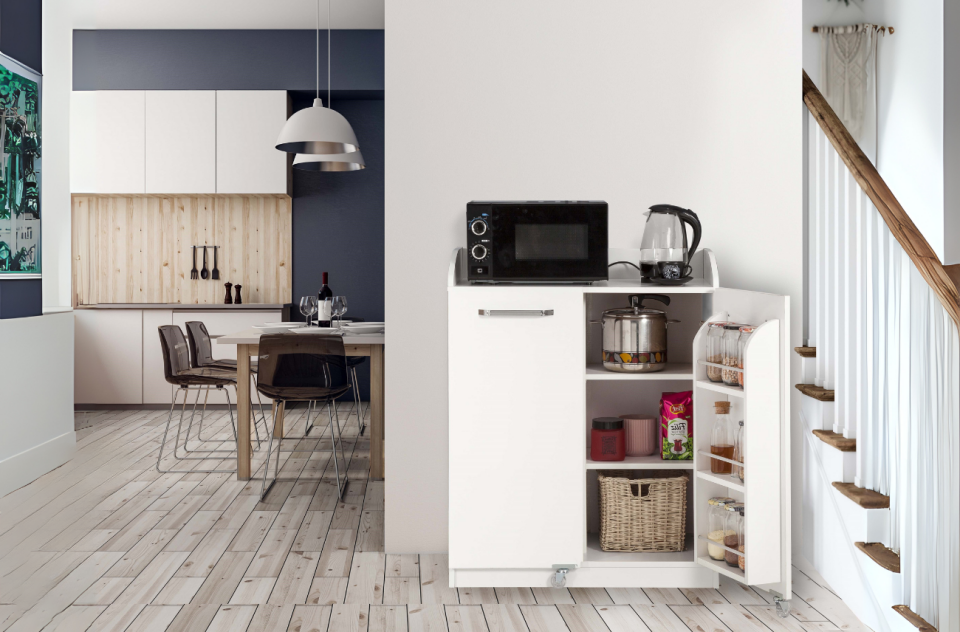 Mirena Kiler Dolap 90 Derece Beyaz