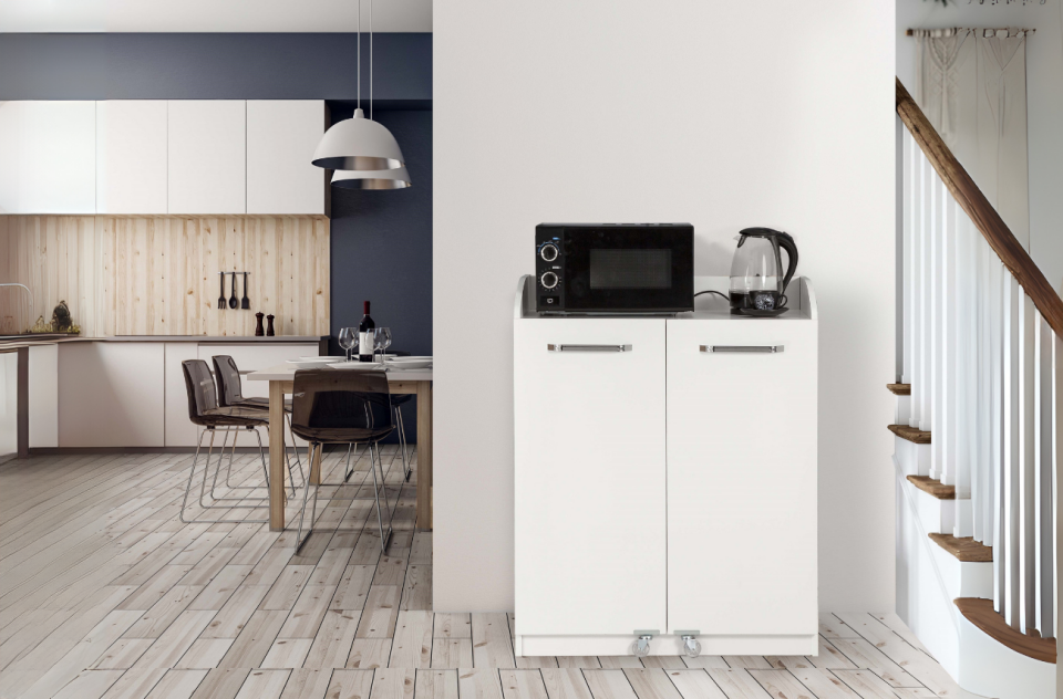 Mirena Kiler Dolap 90 Derece Beyaz