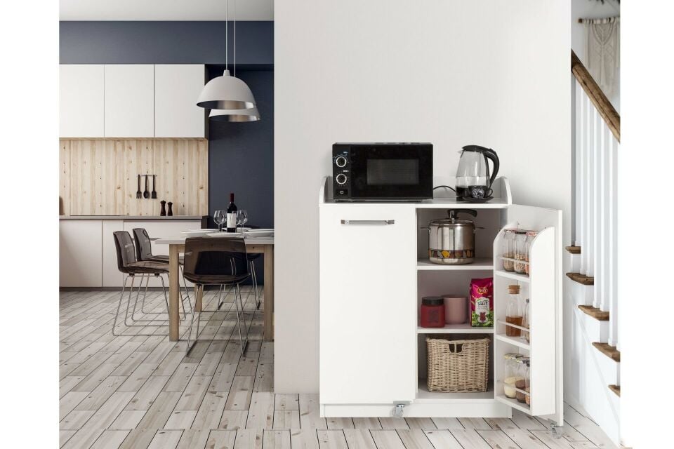 Mirena Kiler Dolap 165 Derece Beyaz