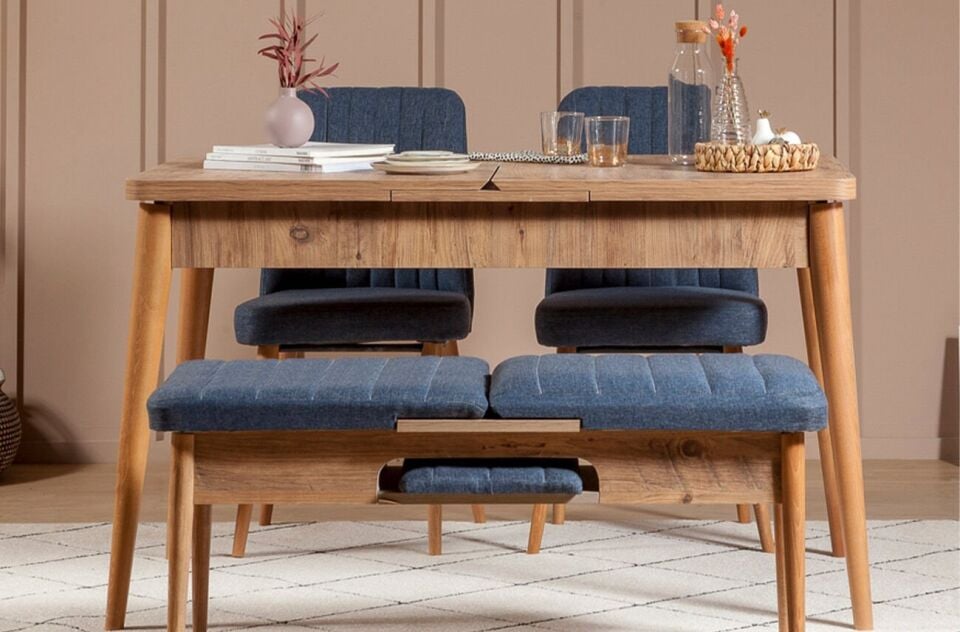 Sembol Mini Masa Takımı Atlantik Lacivert