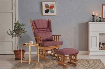 Relax Sallanan Sandalye Bordo