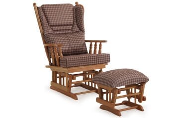 Relax Sallanan Sandalye Kaz Bordo
