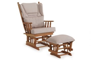 Relax Sallanan Sandalye Krem