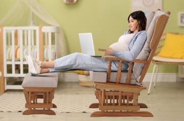 Relax Sallanan Sandalye Krem