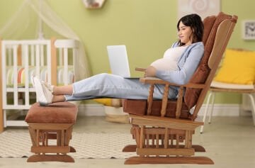 Relax Sallanan Sandalye Turuncu