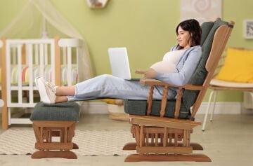 Relax Sallanan Sandalye Yeşil
