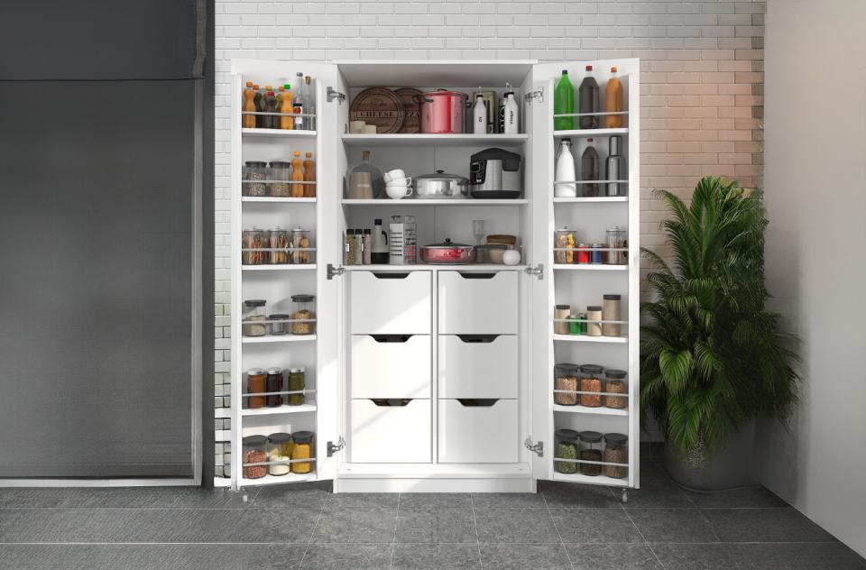 Molina 6 Çekmece 165 Derece Beyaz