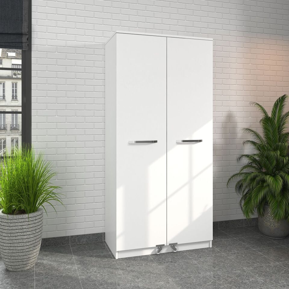 Molina 3 Çekmece 165 Derece Beyaz