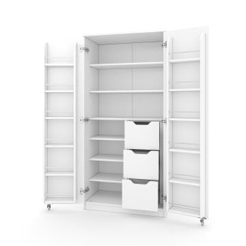 Molina 3 Çekmece 165 Derece Beyaz