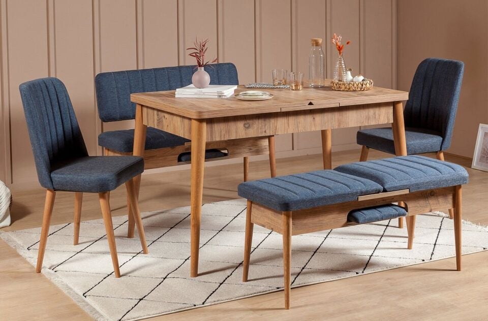 Sembol Extra Masa Takımı Atlantik Lacivert