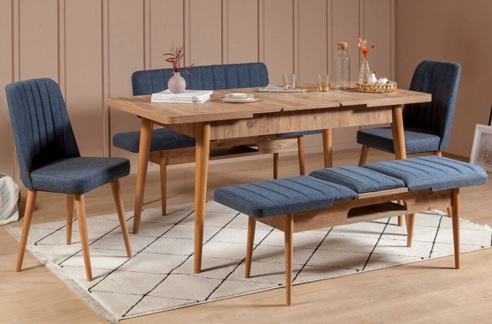 Sembol Extra Masa Takımı Atlantik Lacivert