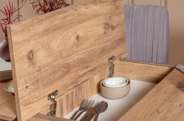 Sembol Extra Masa Takımı Atlantik Soho Gri