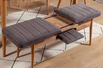 Sembol Extra Masa Takımı Atlantik Soho Antrasit