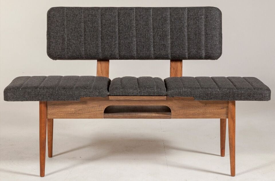 Sembol Extra Masa Takımı Ceviz Antrasit