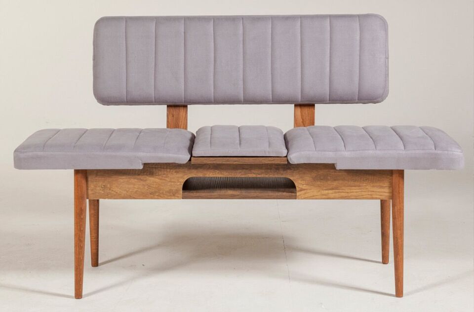 Sembol Extra Masa Takımı Ceviz Soho Gri