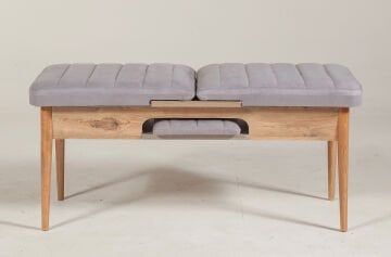 Sembol Large Masa Takımı Atlantik Soho Gri