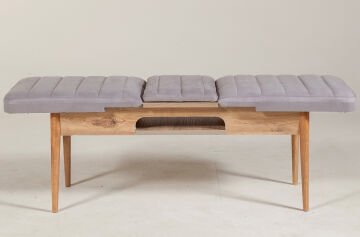 Sembol Large Masa Takımı Atlantik Soho Gri