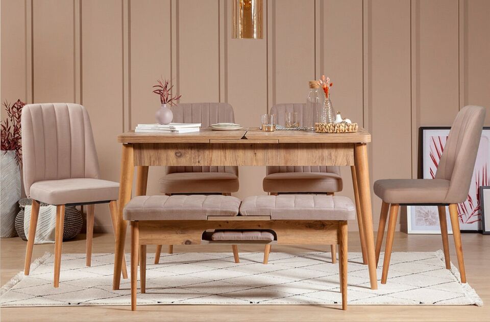 Sembol Large Masa Takımı Atlantik Taş