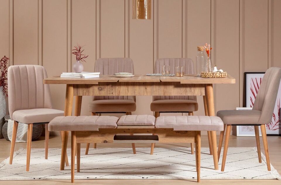 Sembol Large Masa Takımı Atlantik Taş