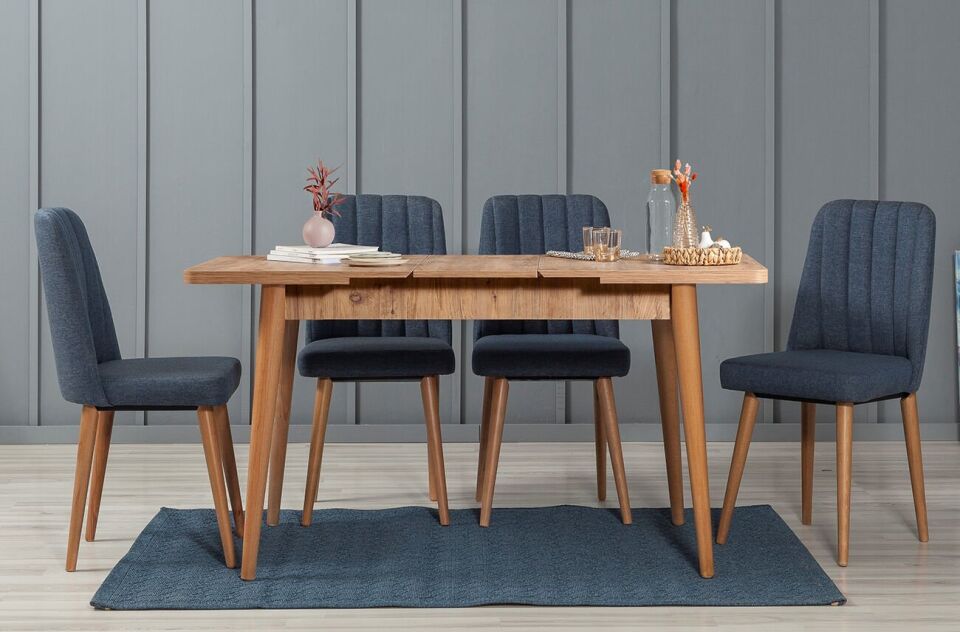 Sembol Medium Masa Takımı Atlantik Lacivert