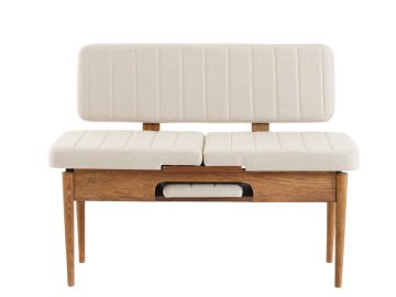 Sembol Large Masa Takımı Ceviz Krem