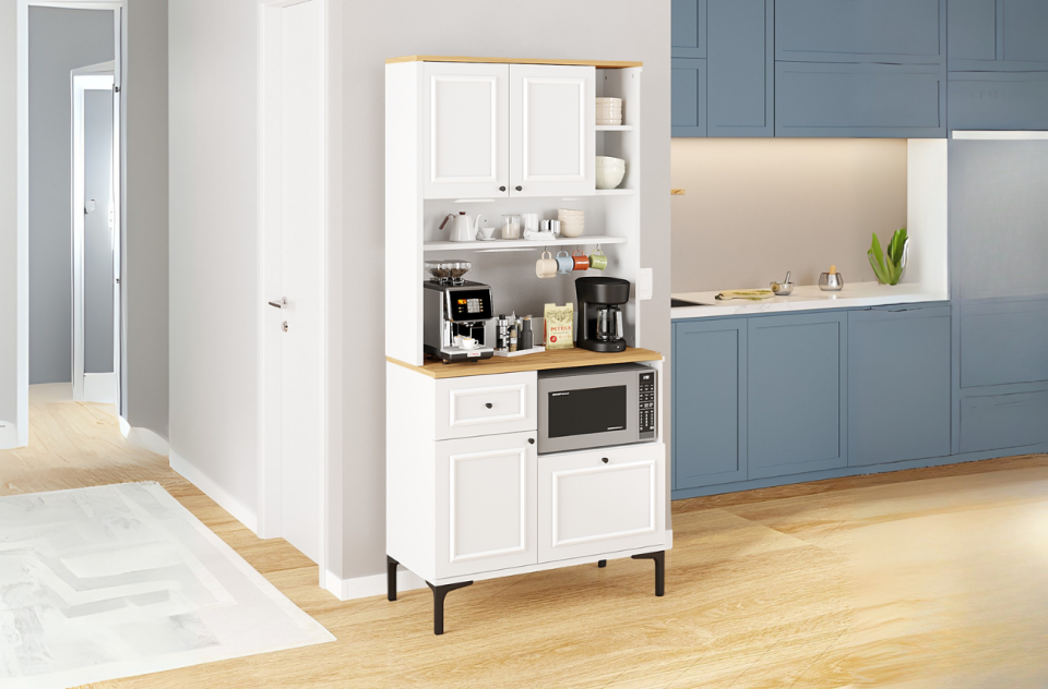 Bango Kahve Köşesi Çıtalı Beyaz-Atlantik