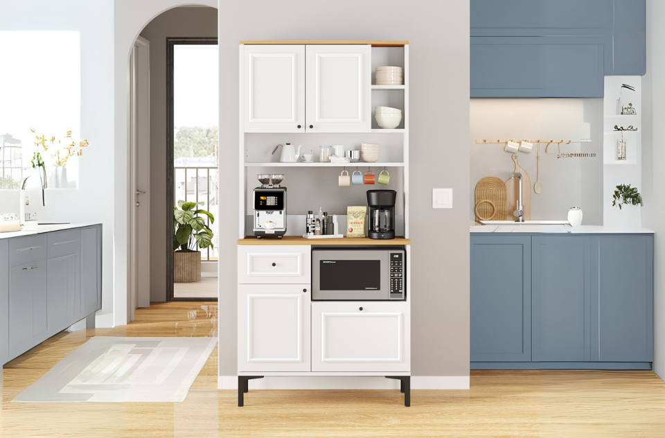 Bango Kahve Köşesi Çıtalı Beyaz-Atlantik