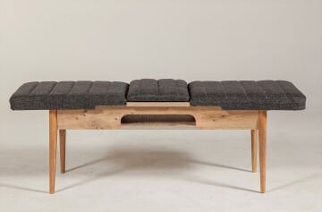 Sembol Mini Masa Takımı Atlantik Antrasit