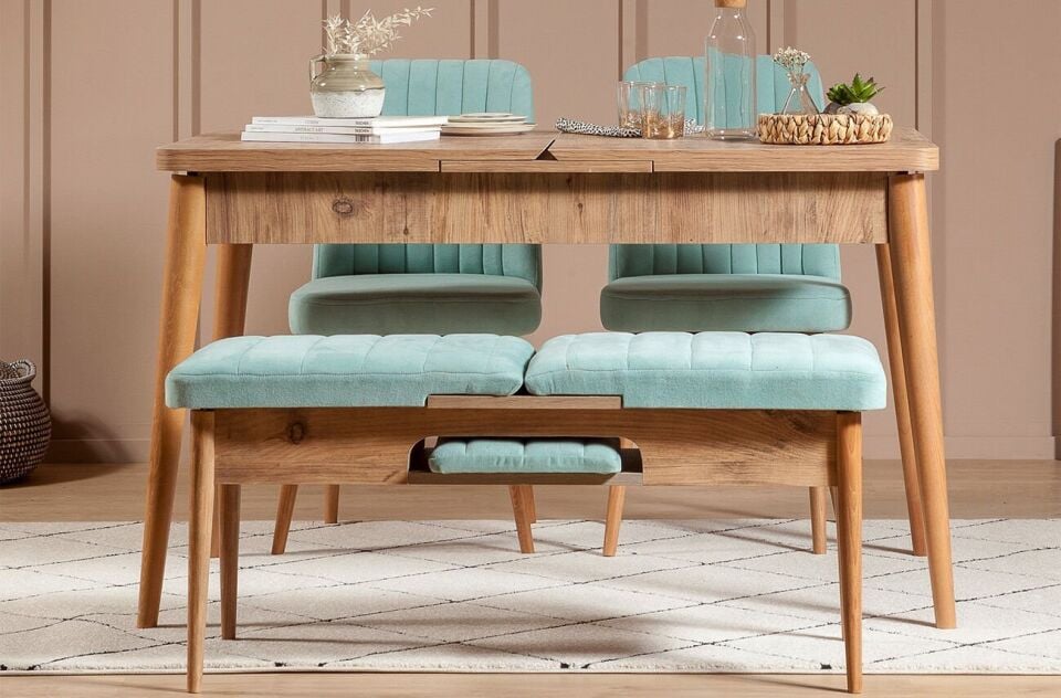 Sembol Mini Masa Takımı Atlantik Fıstık Yeşili