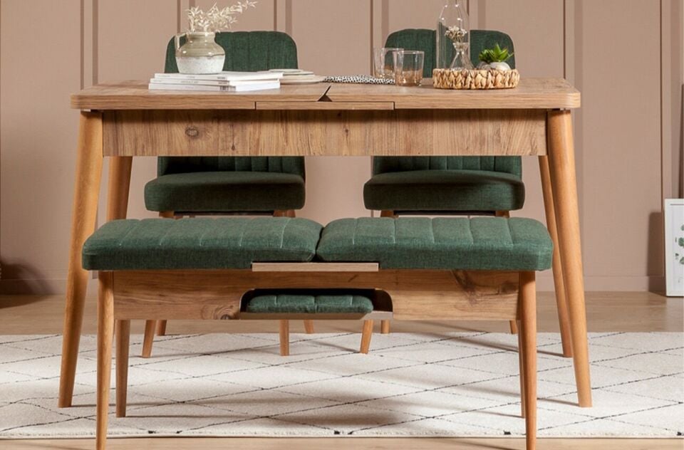 Sembol Mini Masa Takımı Atlantik Yeşil