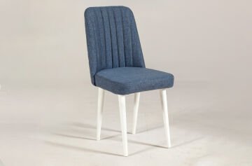 Sembol Mini Masa Takımı Beyaz Lacivert